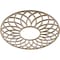 Ekena Millwork Cannes Wood Fretwork Pierced Ceiling Medallion, Birch, 16"OD x 5 1/2"ID x 3/8"T CMWP16X16X0375CNBI - alternate 5